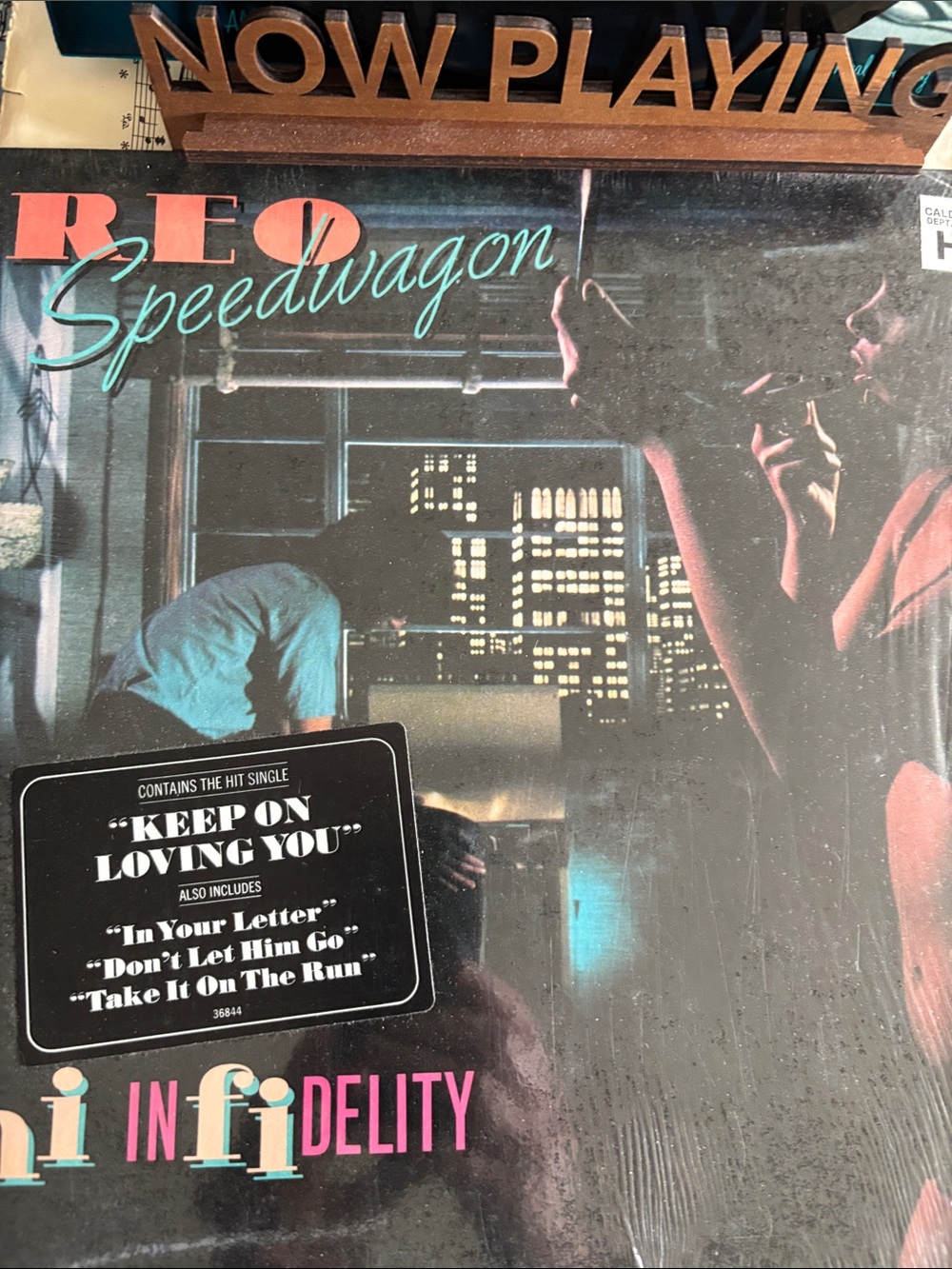 REO Speedwagon hi infidelity vinyl  1980 In Great condition